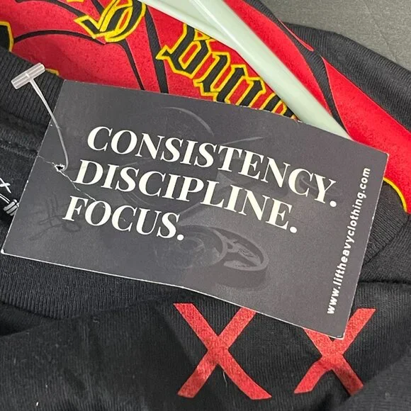 NWT Lift Heavy Clothing Co Graphic T-Shirt – Black – XX (Medium) - Picture 5 of 6